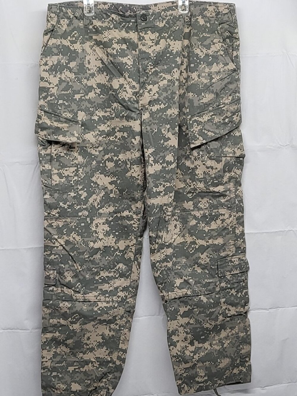 Propper Mens Camo Tactical Pants Mens 44 X 34 Button Fly Ripstop Digital Camo
